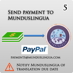 Translation Service - Send Payment