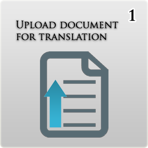 Upload the document for translation Translation Service - Upload Translation Document