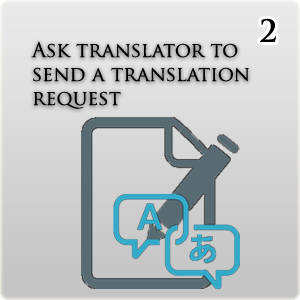 Ask the translator to send you a translation request Translation Service - Translation Request