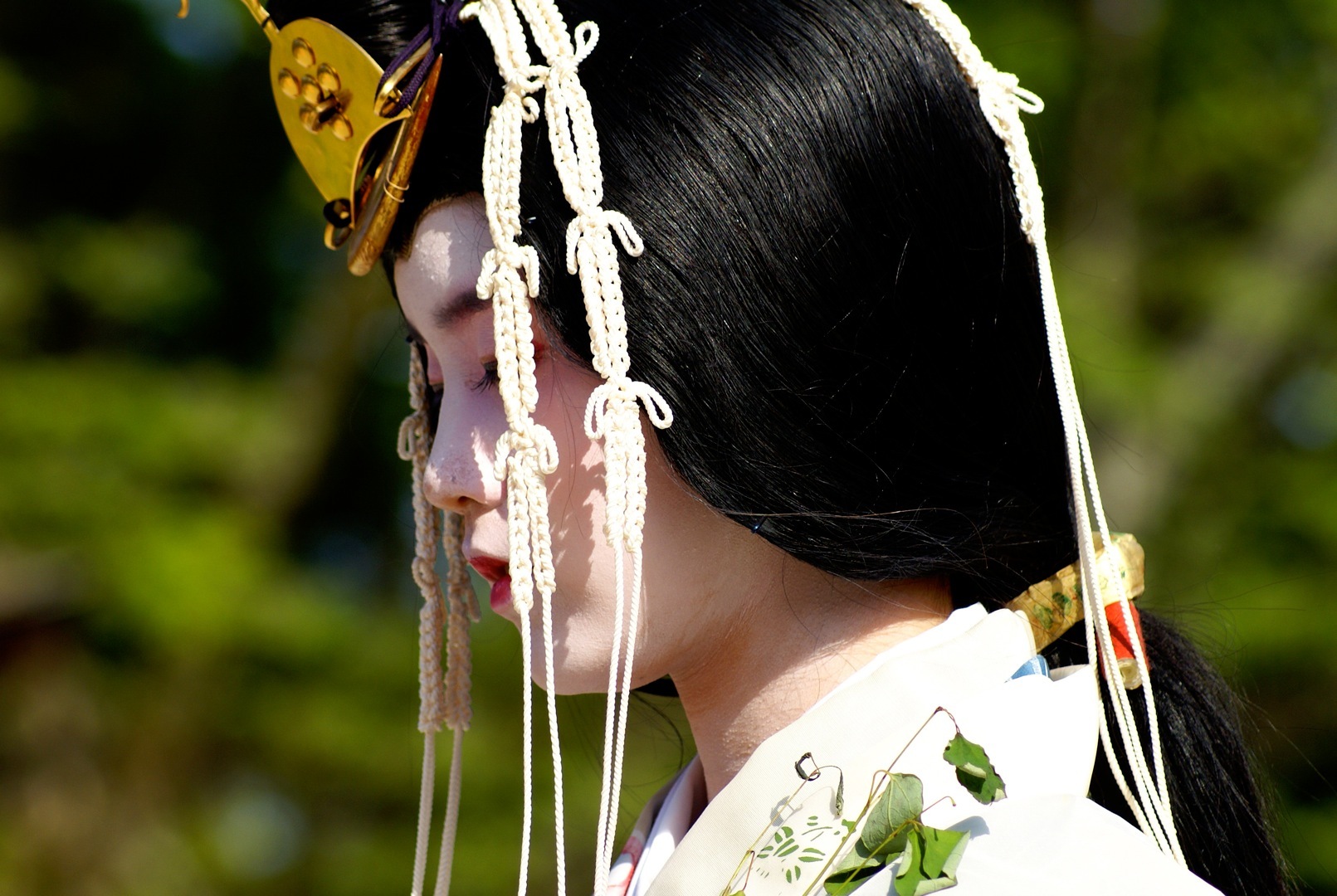 Saio at the Aoi Matsuri Festival