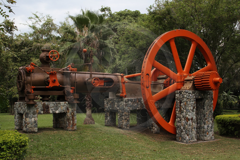 Modern sugar mill at Hacienda Piedechinche