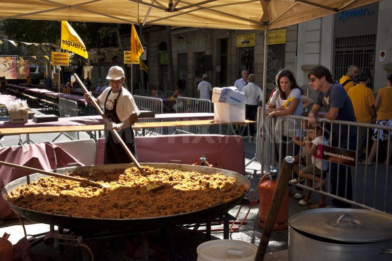 Paella Cooking Spain