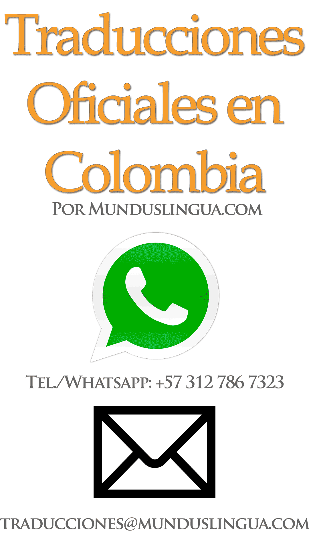 Información de Contacto de Traductores Oficiales en Colombia